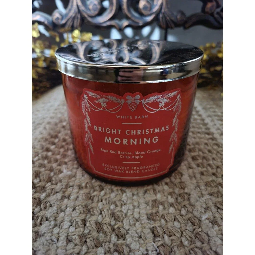 Bright Christmas Morning - Bath and Body Works 3-Wick Candle